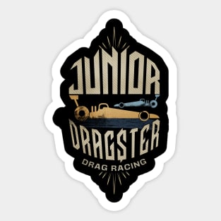 Junior Dragster Drag Racing Sticker